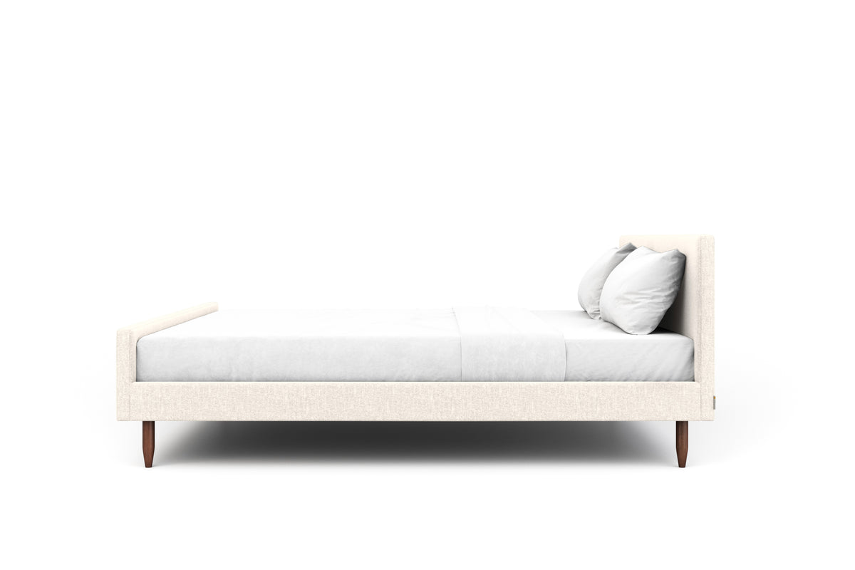 Readytoship Skinny Fat Queen Bed BenchMade Modern