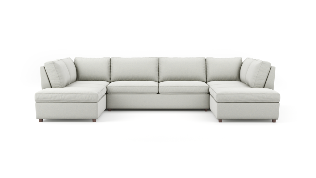 Couch Potato Lite U-Shaped Bumper Sectional (Extra Deep)