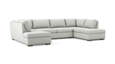 Couch Potato U-Shaped Bumper Sectional (Extra Deep)