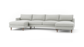 Crowd Pleaser Double Chaise Sectional