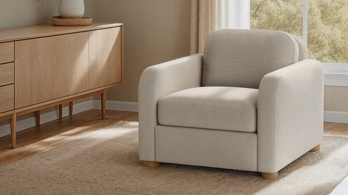 Archie Curved Chair | By BenchMade Modern