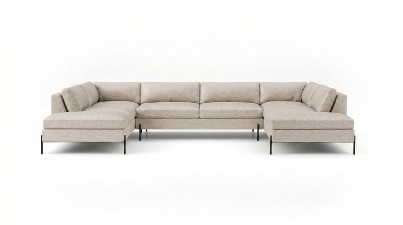 Catwalk U-Shaped Bumper Sectional