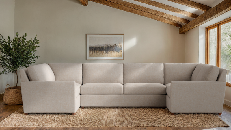 Caption: Shown in Blake Natural | Lifestyle