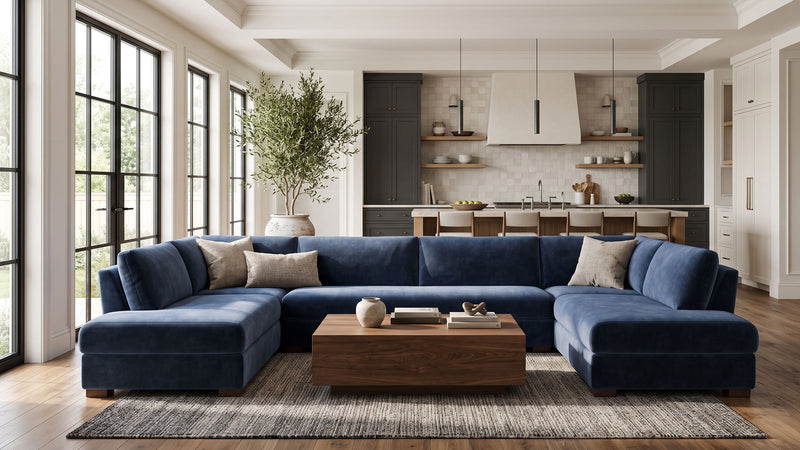 Caption: Shown in Becket Smoke | Lifestyle