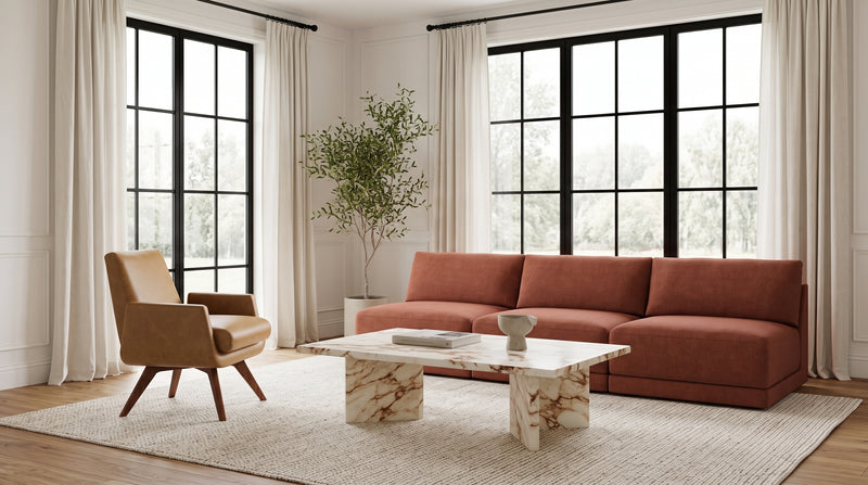 Caption: Shown in Moore&Giles Umber | Lifestyle