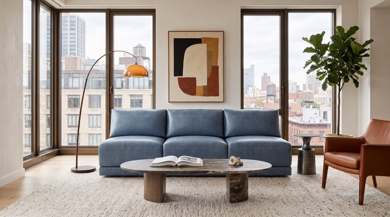 Caption: Shown in Moore & Giles Adriatic | Lifestyle