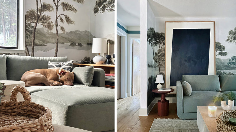 Caption: Shown in Becket Sage • Photo by Orlando Soria | Lifestyle