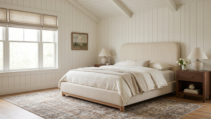 Caption: Shown in Kravet Sail Sesame | Lifestyle