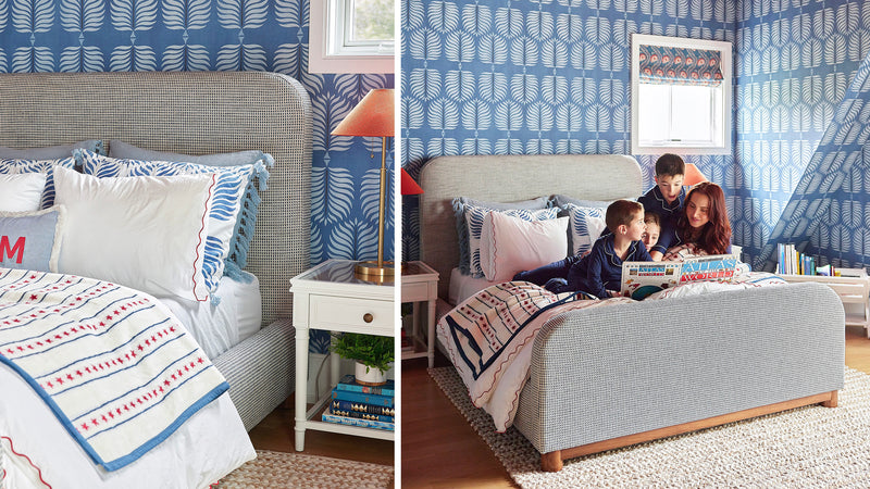 Caption: Shown in Kravet Oslo - Photo by Julia Dags | Lifestyle