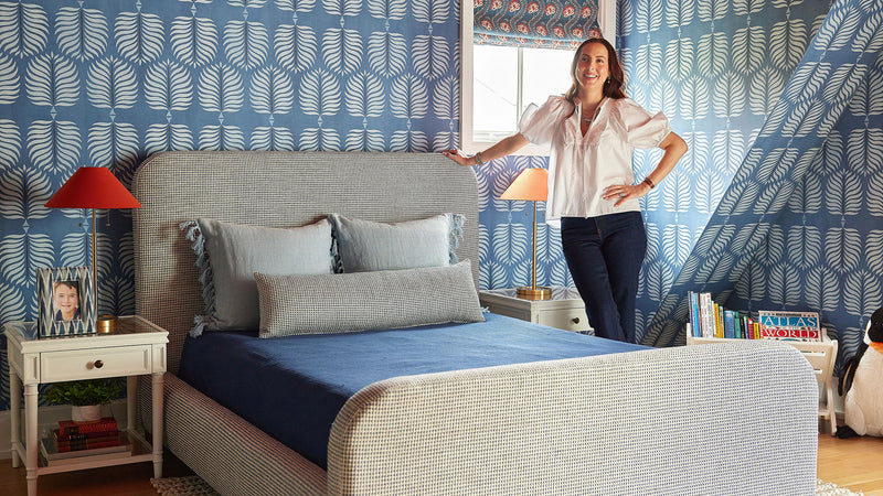 Caption: Shown in Kravet Oslo - Photo by Julia Dags | Lifestyle