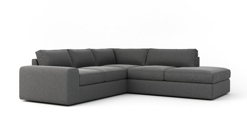 The OG Sectional with Bumper (115" x 75",Bumper On Right)