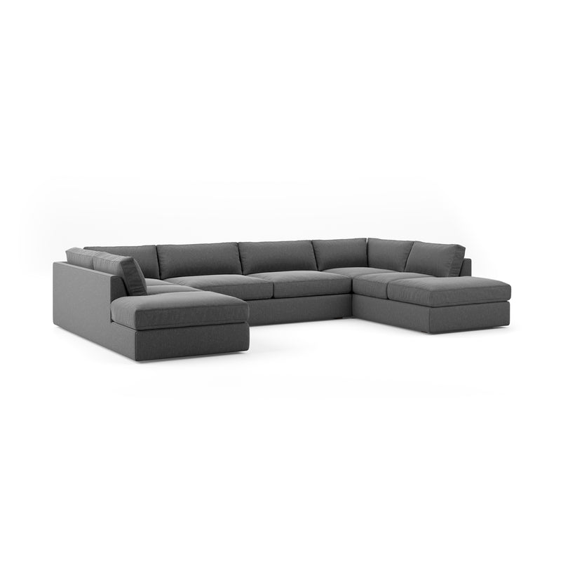 The OG U-Shaped Bumper Sectional (Extra Deep)