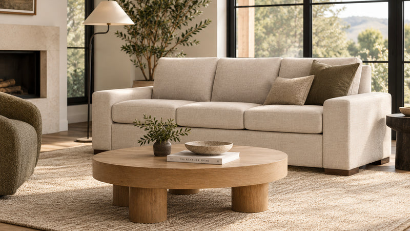 Caption: Shown in Arden Flax | Lifestyle