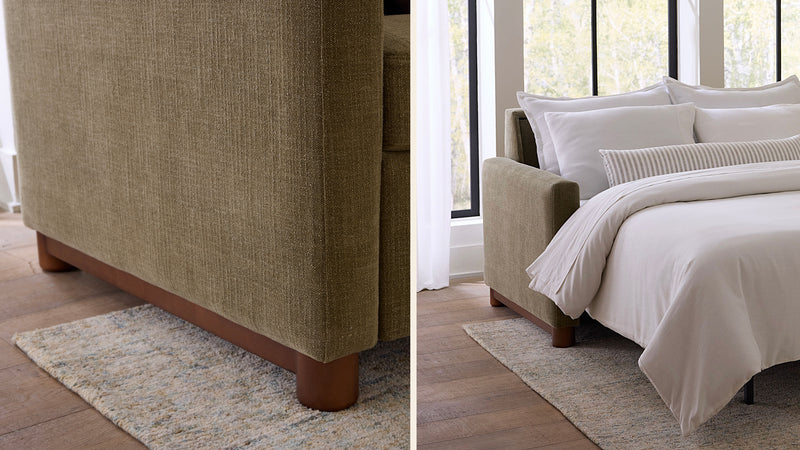 Caption: Shown in Arden Olive | Lifestyle