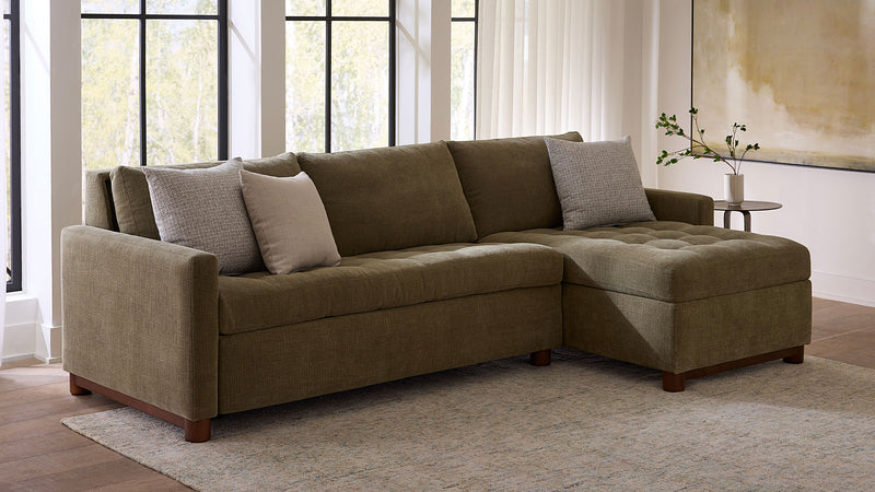 Caption: Shown in Arden Olive | Lifestyle