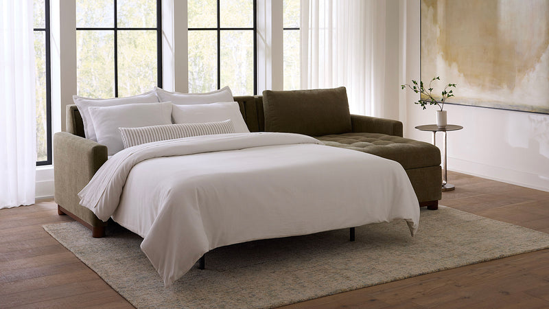 Caption: Shown in Arden Olive | Lifestyle