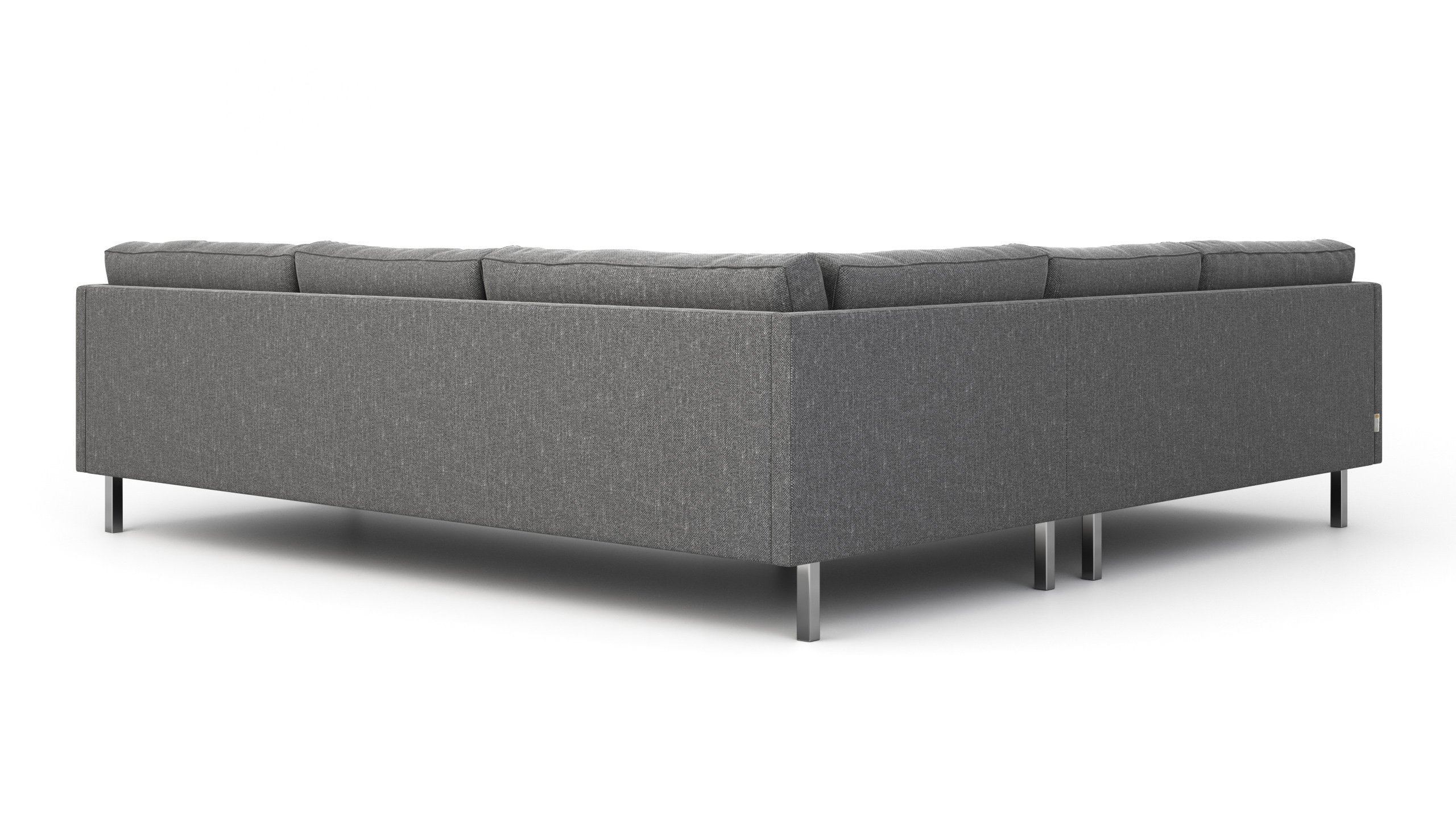 Skinny Fat Sectional with Bumper