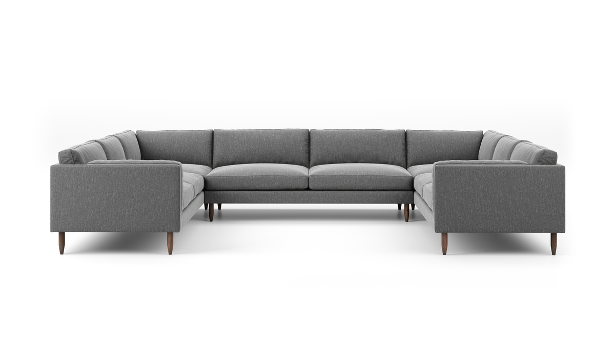 Skinny Fat U-Shaped Sectional (Extra Deep) by BenchMade Modern
