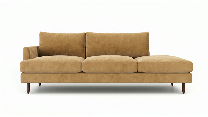 Crowd Pleaser Sofa With Bumper