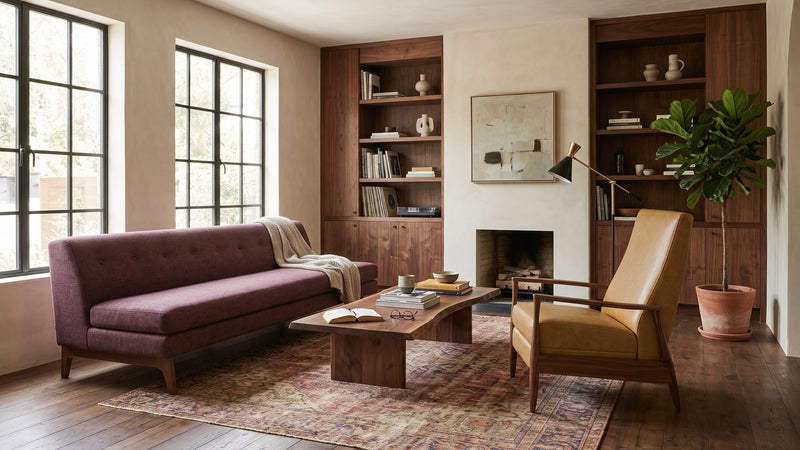 Caption: Shown in Charles Aubergine | Lifestyle