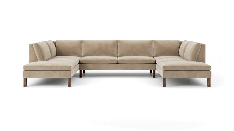 Up-Town U-Shaped Bumper Sectional
