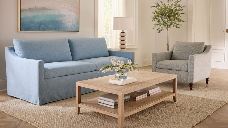 Caption: Shown in Kravet Reid Jade | Lifestyle