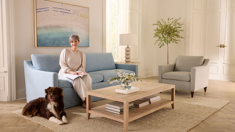 Caption: Shown in Blake Horizon | Lifestyle