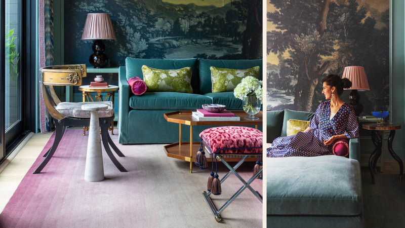 Caption: Shown in Eileen Jade - Design by Jewel Marlowe | Lifestyle