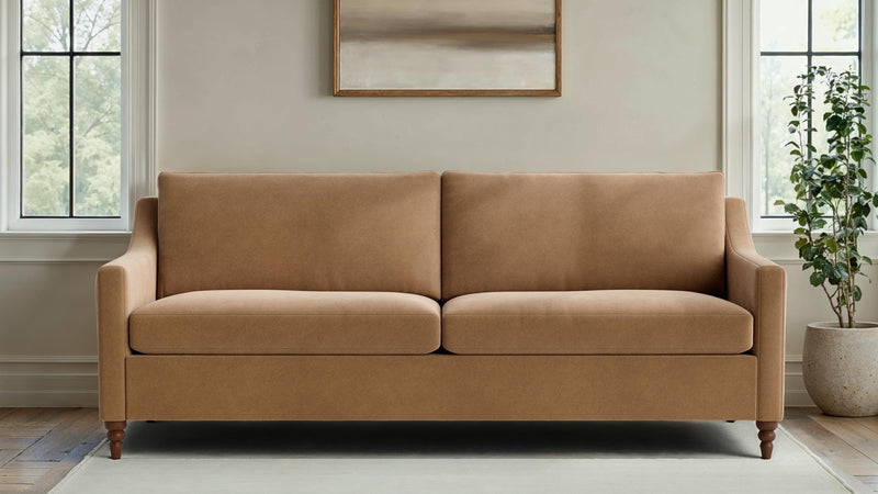 Caption: Shown in Becket Latte | Lifestyle