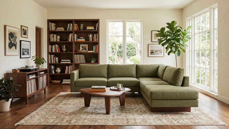 Caption: Shown in Arden Olive | Lifestyle