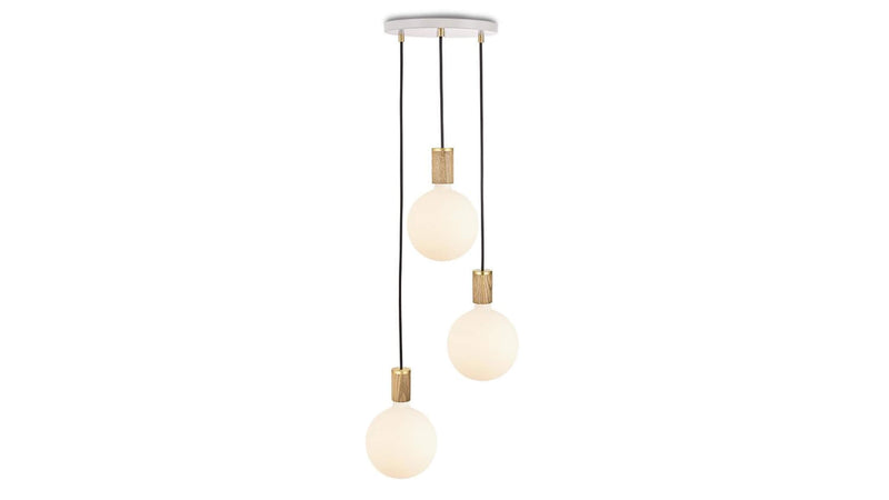 Triple Pendant (Sphere IV Bulb)