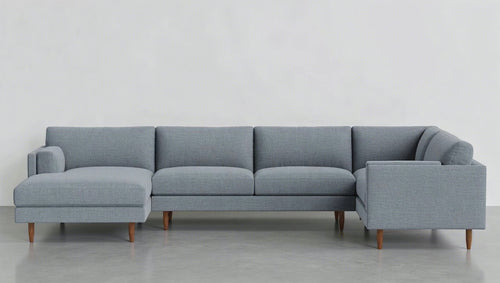 Modern L-Shape Sectional with Chaise | Award-Winning Design