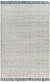 Palisades Rug - Cream and Blue - Swatch