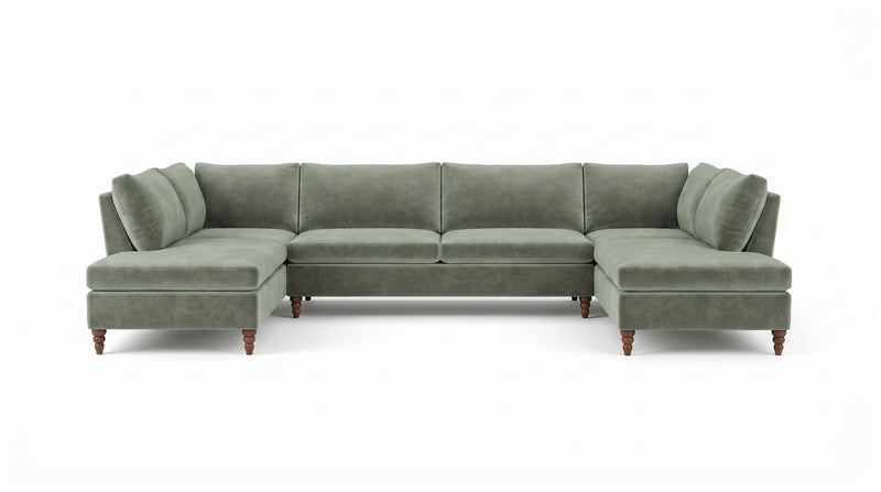 Vera U-Shaped Bumper Sectional