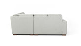 Couch Potato Lite Sectional With Bumper (Extra Deep)