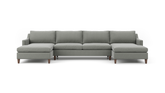 Johnny Homemaker Double Chaise Sectional