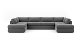 OG Couch Potato U-Shaped Bumper Sectional