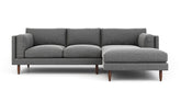 Skinny Fat Sofa With Chaise (130",Chaise 47" x 63",Chaise On Left,Standard)