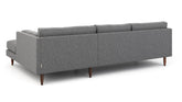 Skinny Fat Sofa With Chaise (Extra Deep)