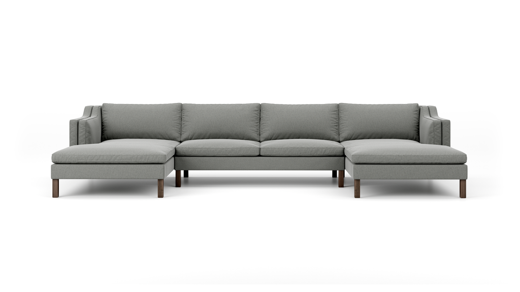 Up-Town Double Chaise Sectional