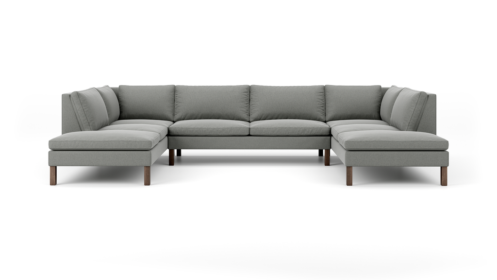 Up-Town U-Shaped Bumper Sectional